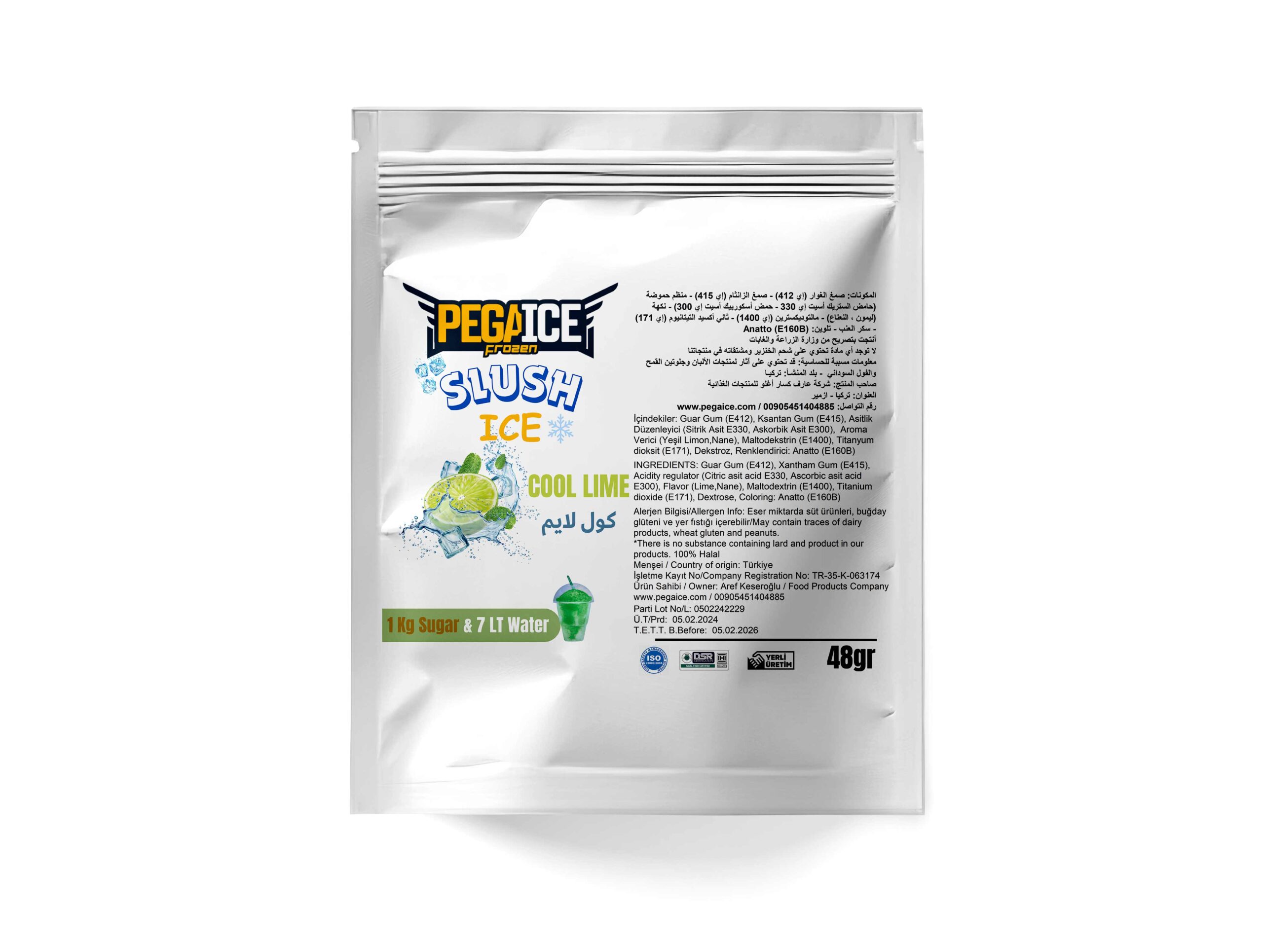 Ice Slush Cool Lime Powder