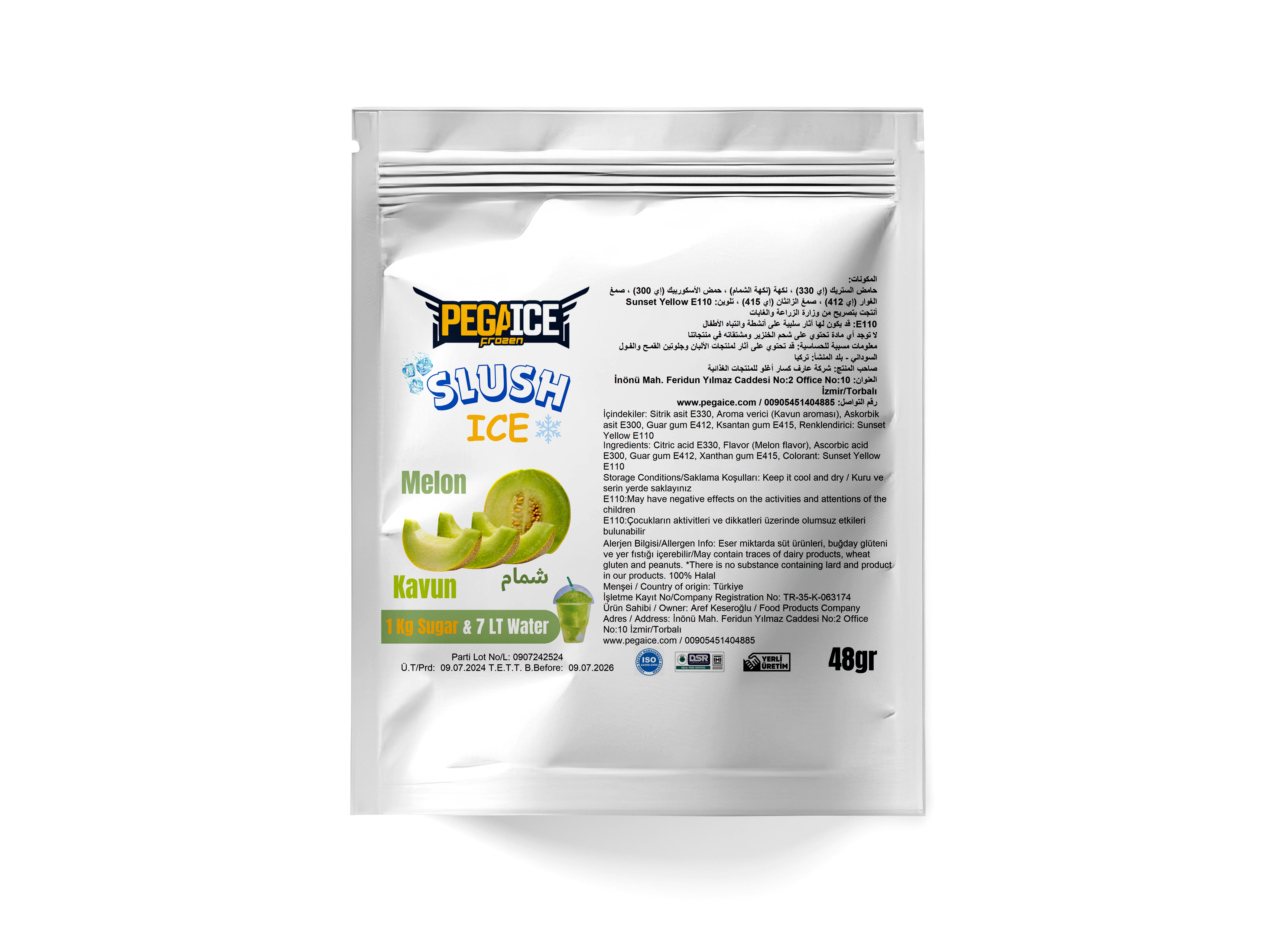 Ice Slush Melon Powder Ingredient