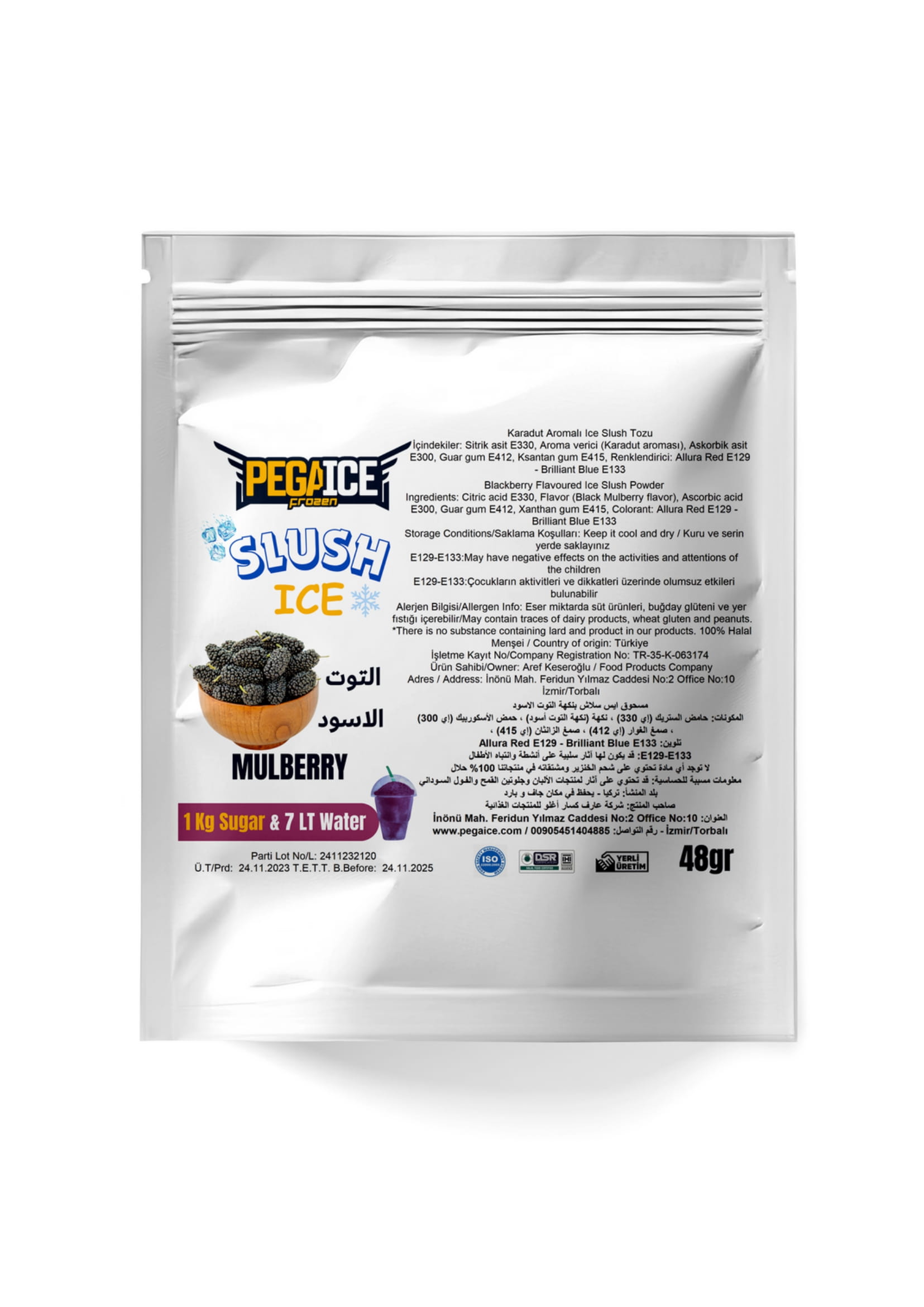 Ice Mulberry Mango Powder Ingredient